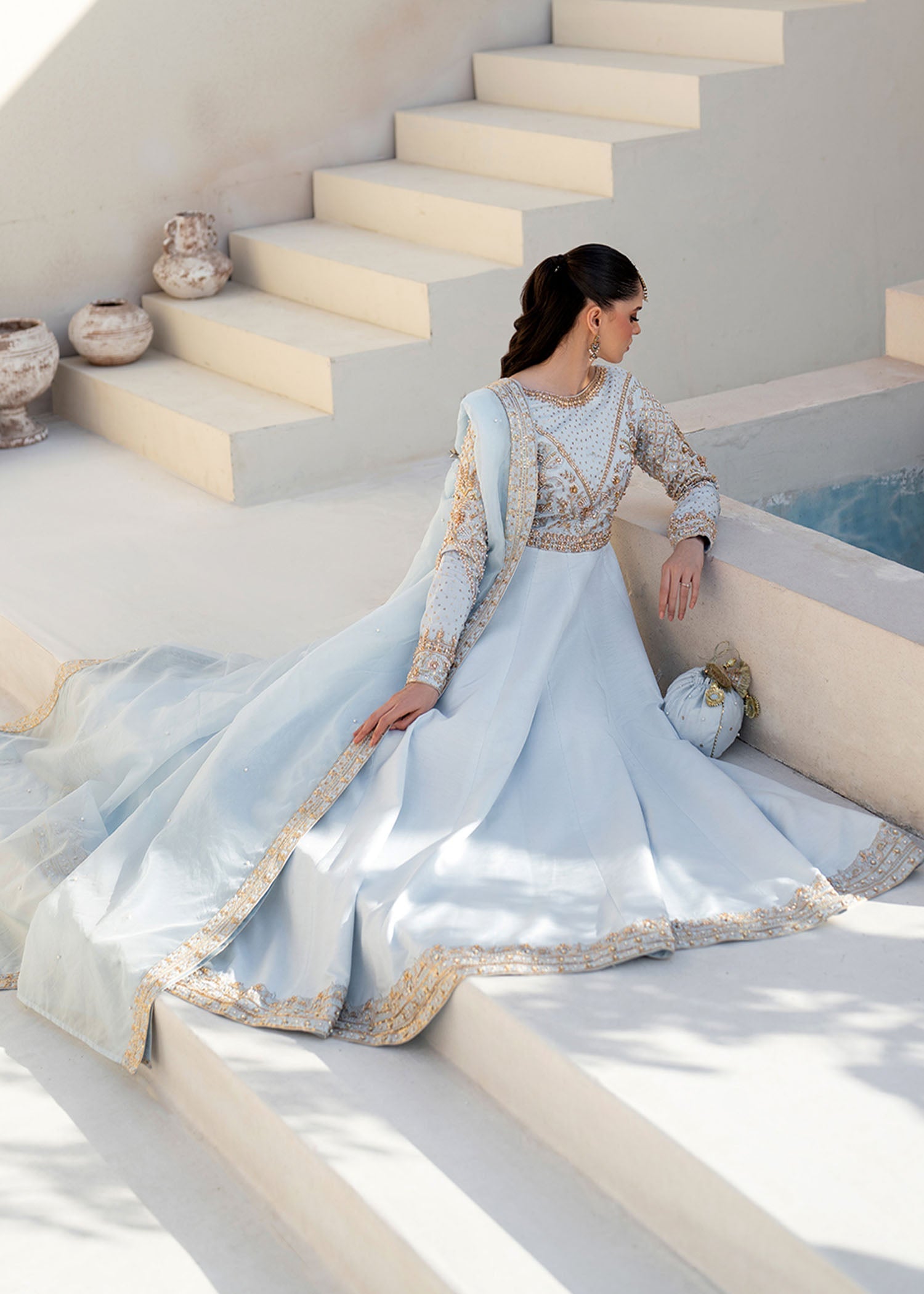 Dastoor | Maahi Luxury Pret 25 | Hoor - by - Libasekhas UK - Registered Vendor of : Dastoor - 100% Original Designer Dresss
