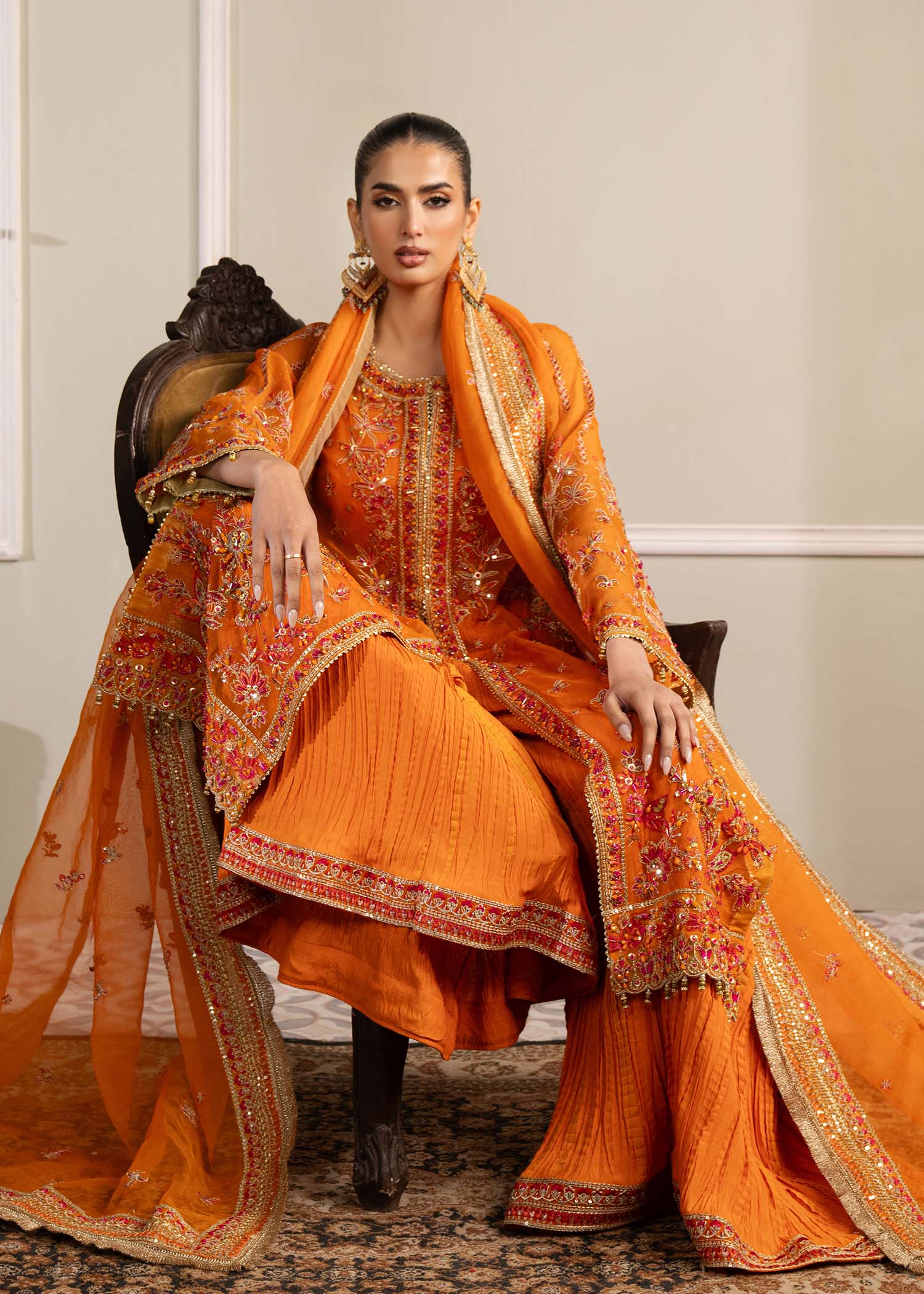 Dastoor | Airah Festive 25 | Elysium - by - Libasekhas UK - Registered Vendor of : Dastoor - 100% Original Designer Dresss