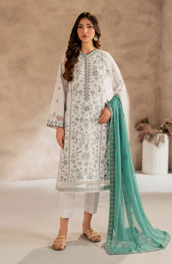 Zarif | Summer Lawn 25 | UNST-LWN-05 SEMIL - by - Libasekhas UK - Registered Vendor of : Zarif - 100% Original Designer Dresss