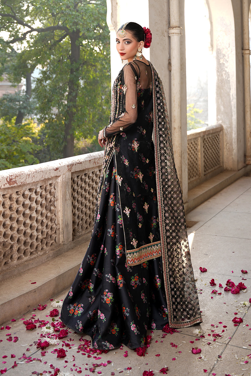 Maryams | Zeenat Luxury Formals | Forest Glow - Z-08 - by - Libasekhas UK - Registered Vendor of : Maryams - 100% Original Designer Dresss