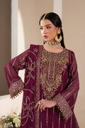Alizeh | Handcrafted Eid Edit 25 | AF-HM-4034-Dusk - by - Libasekhas UK - Registered Vendor of : Alizeh - 100% Original Designer Dresss