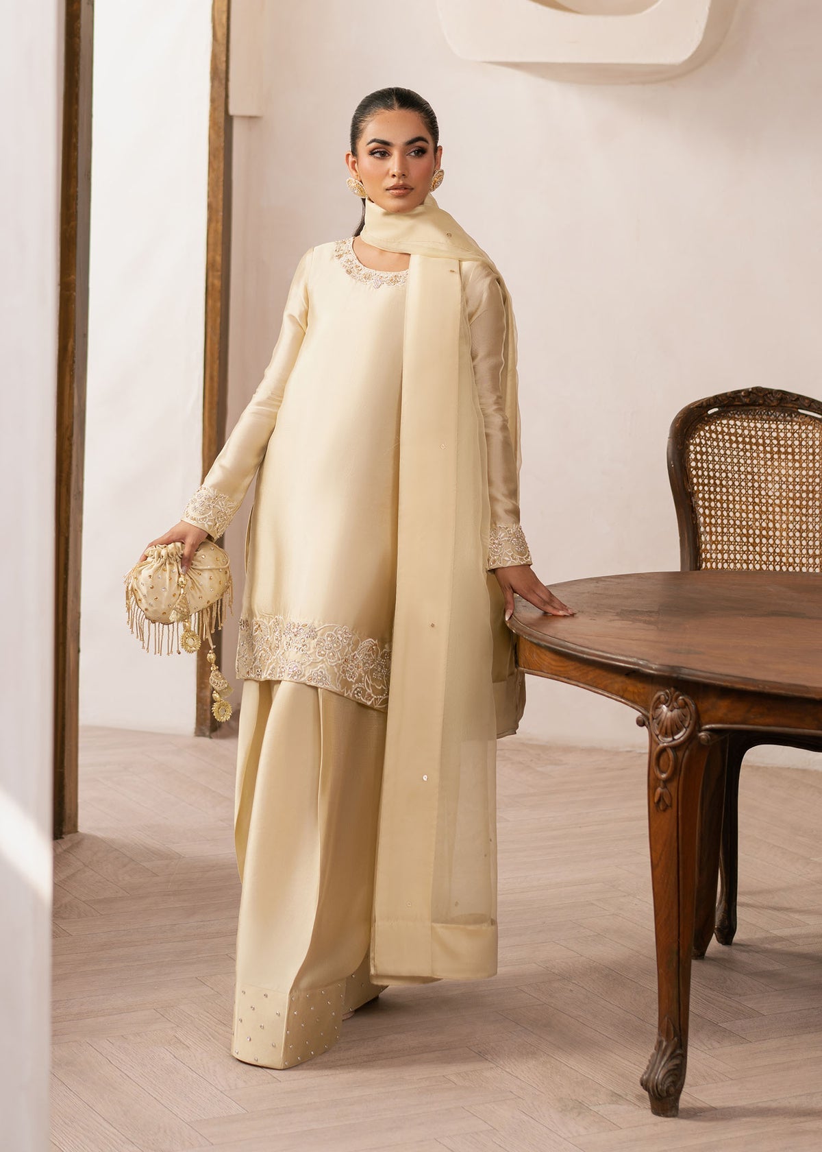 Dastoor | Rania Luxury Pret 25 | Eluna - by - Libasekhas UK - Registered Vendor of : Dastoor - 100% Original Designer Dresss