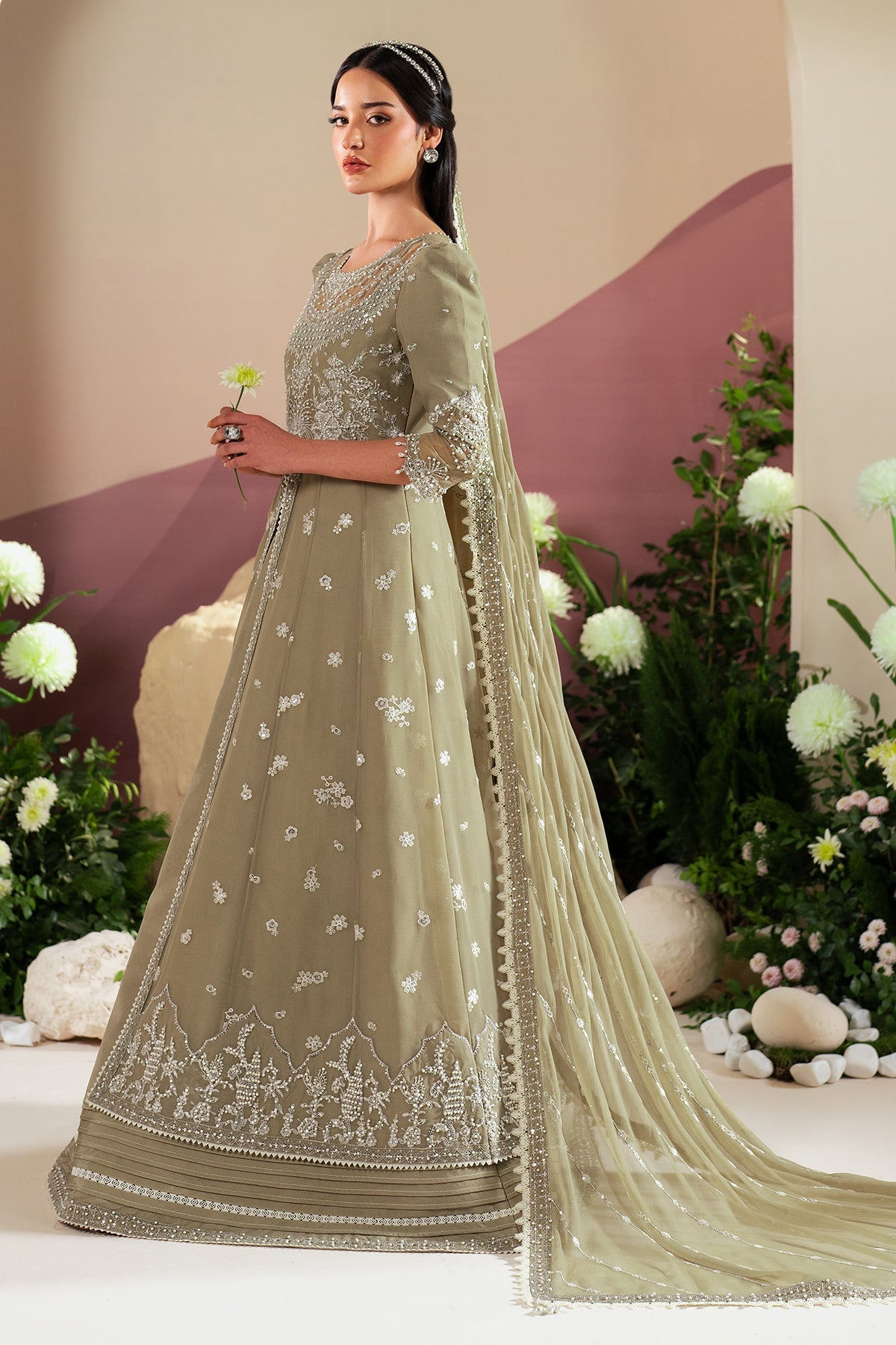 Alizeh | Handcrafted Eid Edit 25 | AF-HM-4040-Tunic - by - Libasekhas UK - Registered Vendor of : Alizeh - 100% Original Designer Dresss