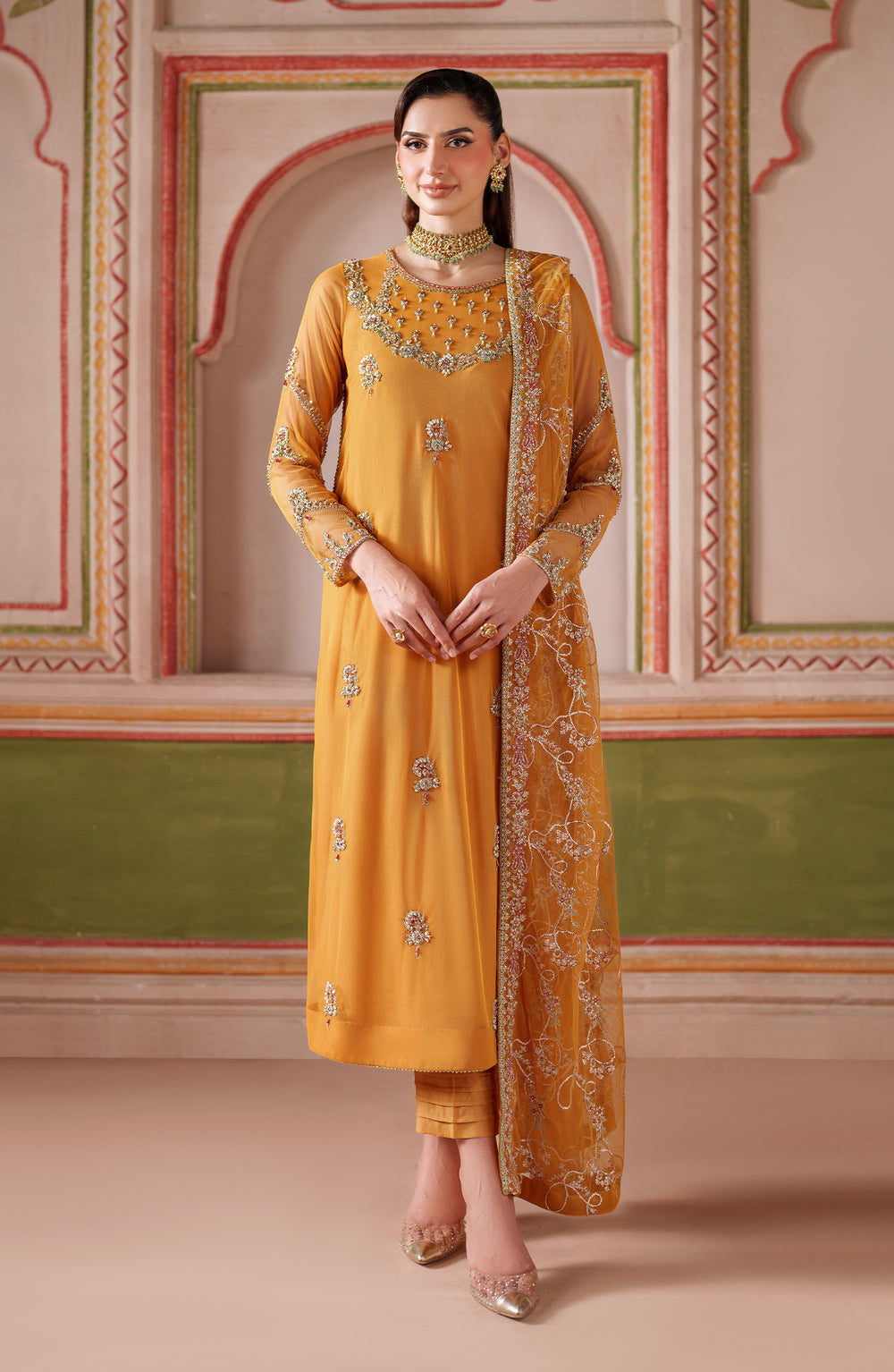 Zarif | Falesia Formals | UNST-HF-04 SOHA - by Libasekhas UK - Registered Vendor of : Zarif - 100% Original Designer Dress
