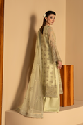 Lavish Premium | Purkashish Formals | Pistachio Glow - by Libasekhas UK - Registered Vendor of : Lavish Premium - 100% Original Designer Dress