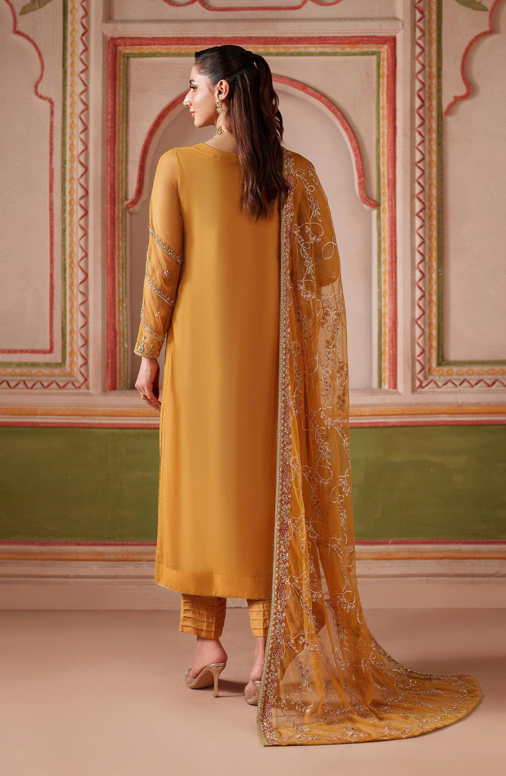 Zarif | Falesia Formals | UNST-HF-04 SOHA - by Libasekhas UK - Registered Vendor of : Zarif - 100% Original Designer Dress