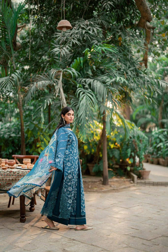 Florent | Eid Edits Luxury Lawn | FEE-3B - by - Libasekhas UK - Registered Vendor of : Florent - 100% Original Designer Dresss