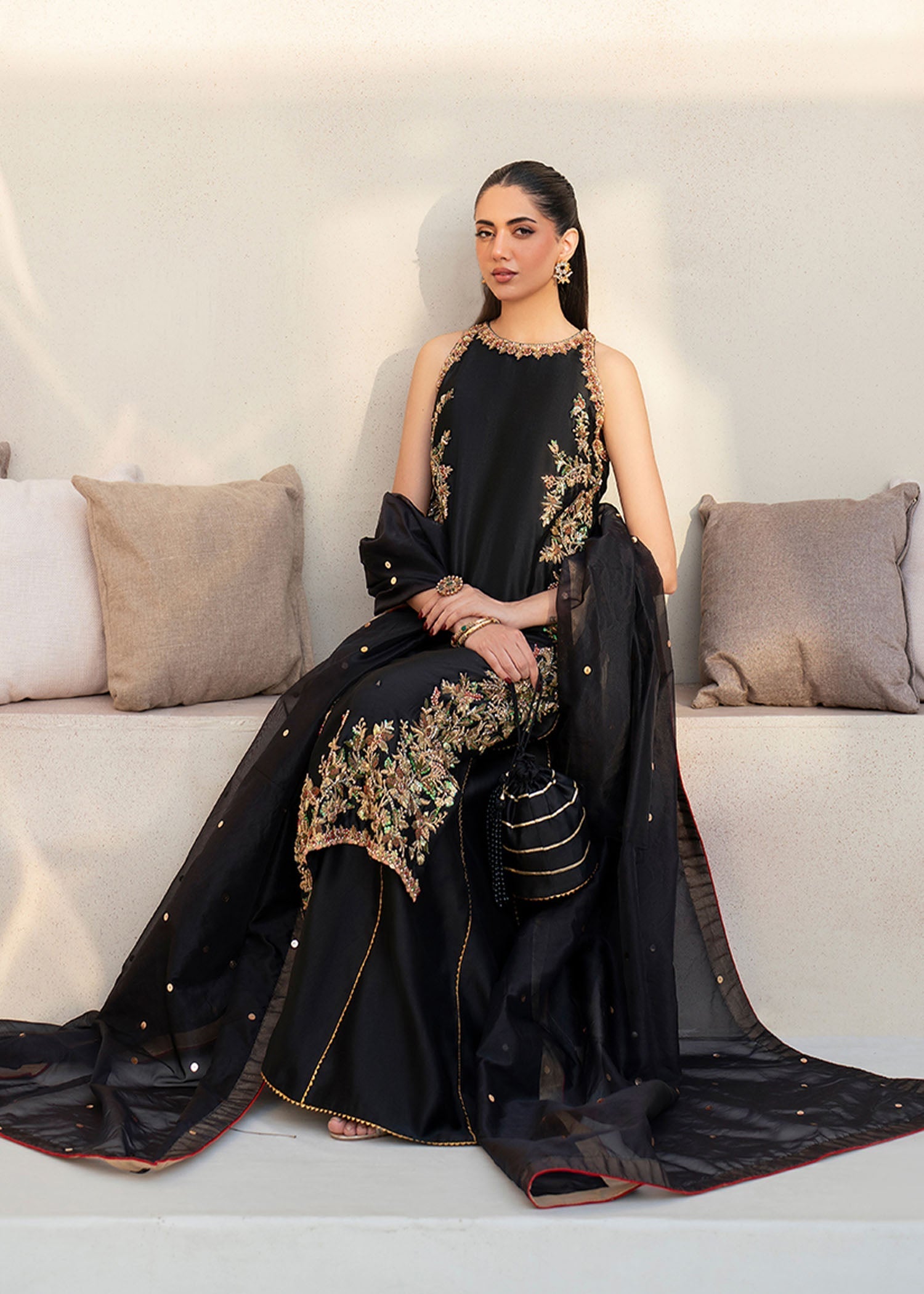 Dastoor | Maahi Luxury Pret 25 | Liyana - by - Libasekhas UK - Registered Vendor of : Dastoor - 100% Original Designer Dresss