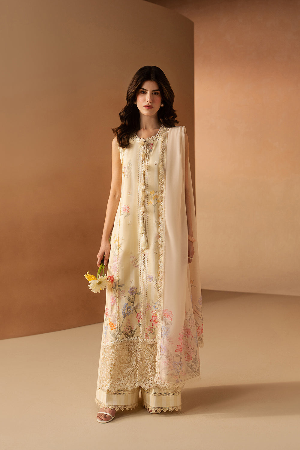Afrozeh | The Haze 26 | Hazelen Yellow - by Libasekhas UK - Registered Vendor of : Afrozeh - 100% Original Designer Dress
