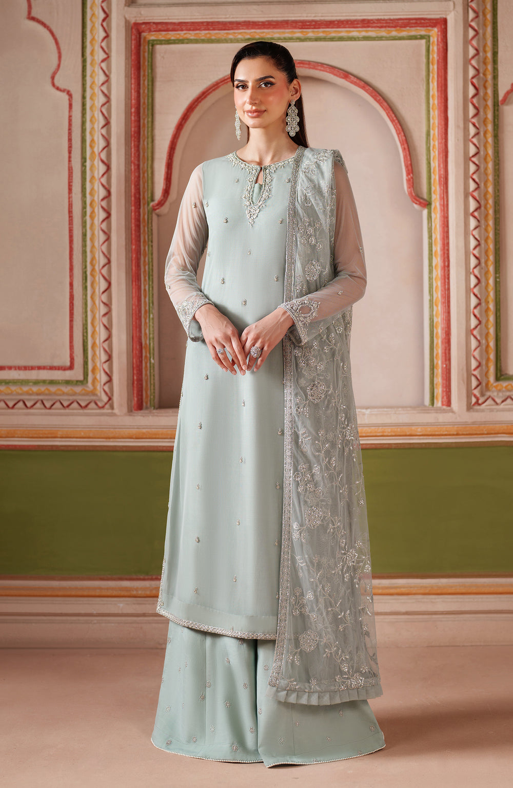 Zarif | Falesia Formals | UNST-HF-05 DINAAR - by Libasekhas UK - Registered Vendor of : Zarif - 100% Original Designer Dress