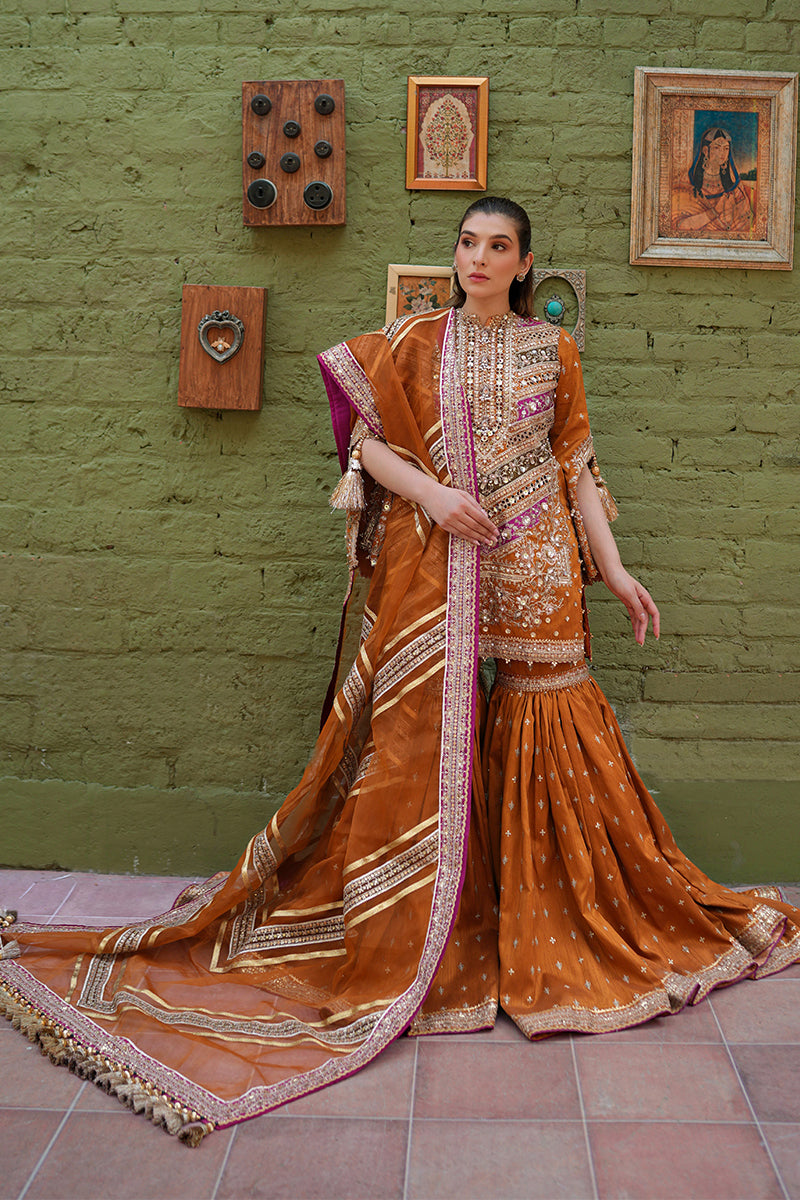 MNR | Zarlish Festive 25 | Zainab Reza in Ranjish - by Libasekhas UK - Registered Vendor of : MNR - 100% Original Designer Dress