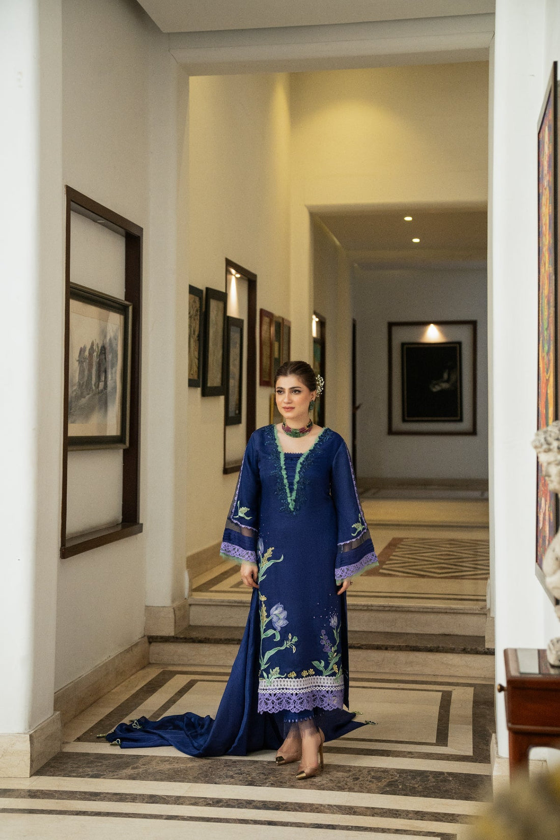 Tabyaa | Ruby Collection 25 | Lapis - by Libasekhas UK - Registered Vendor of : Tabyaa - 100% Original Designer Dress