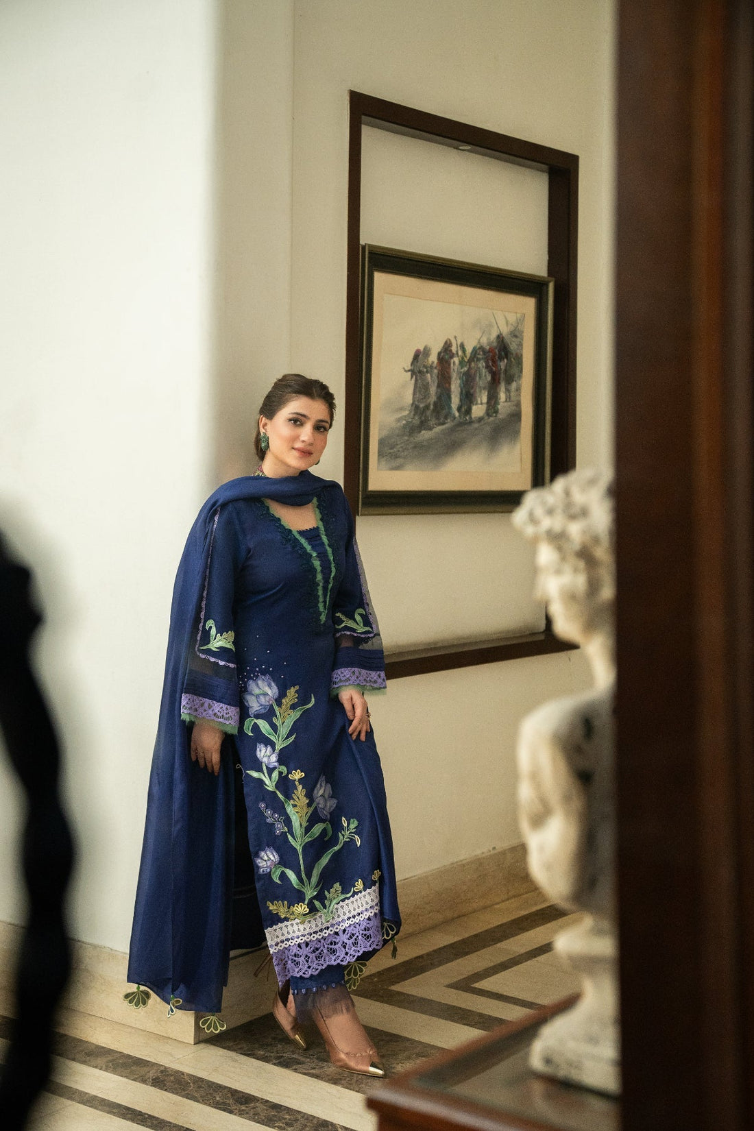 Tabyaa | Ruby Collection 25 | Lapis - by Libasekhas UK - Registered Vendor of : Tabyaa - 100% Original Designer Dress