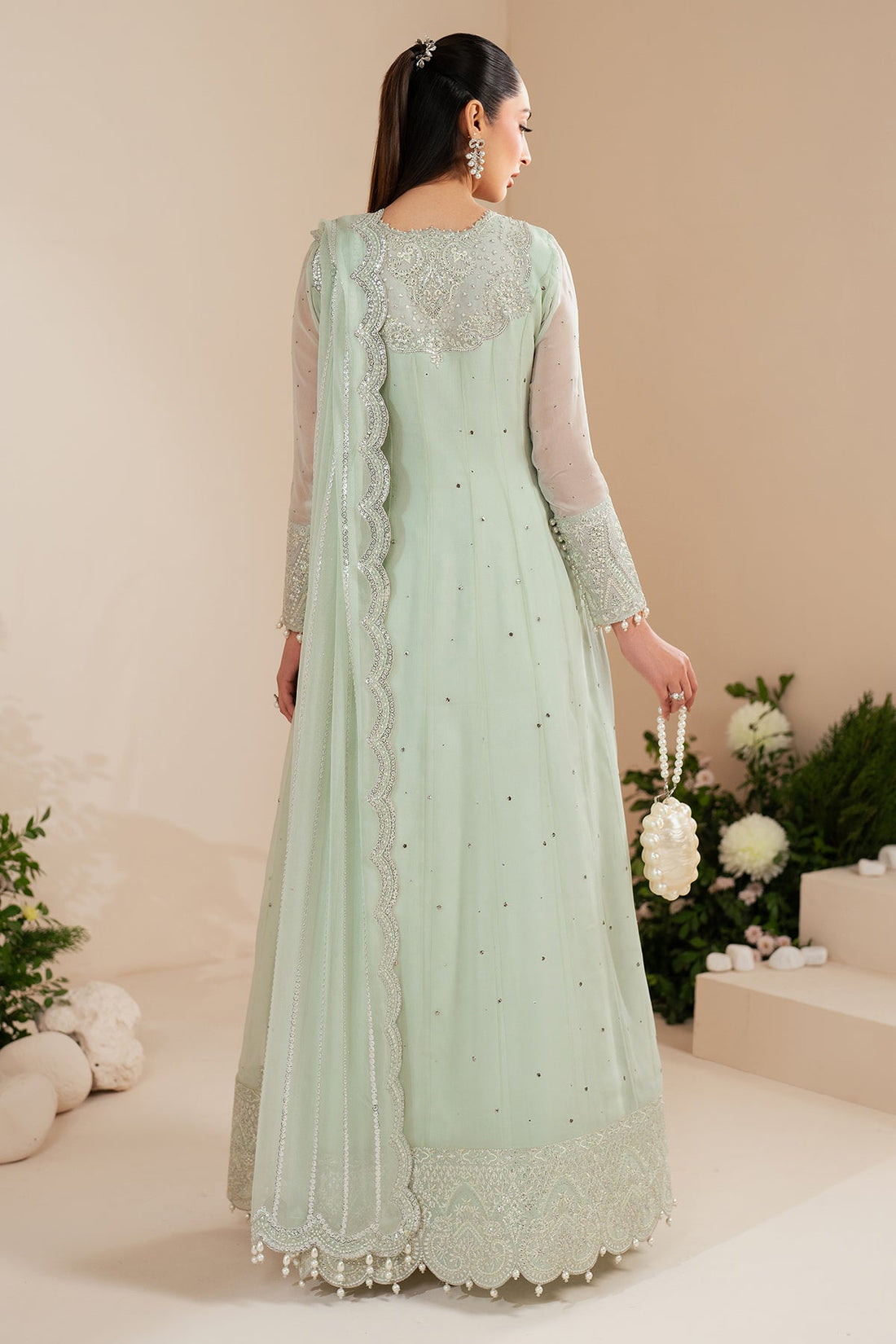 Alizeh | Handcrafted Eid Edit 25 | AF-HM-4035-Rimel - by - Libasekhas UK - Registered Vendor of : Alizeh - 100% Original Designer Dresss