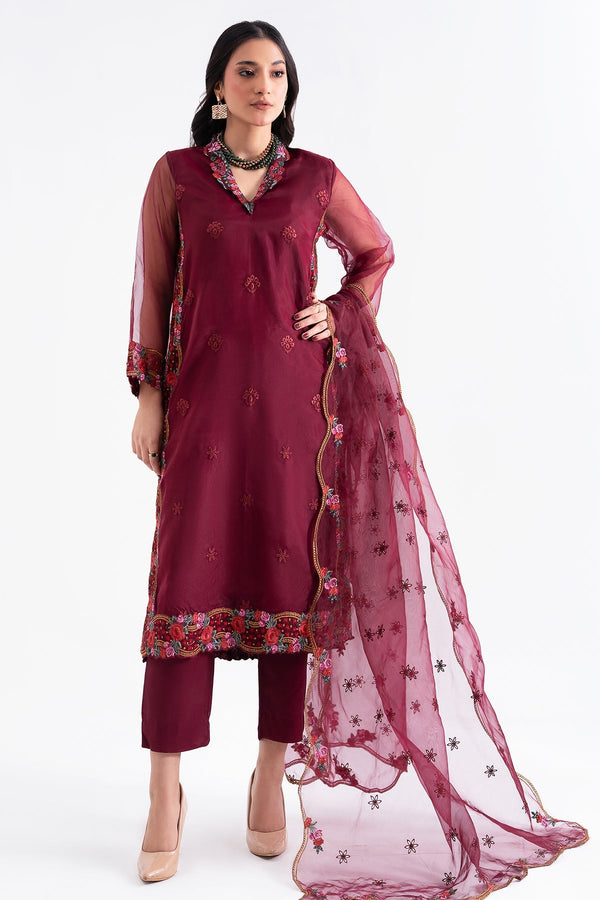 Charizma | Festive Pret | CMA-4-048 - by - Libasekhas UK - Registered Vendor of : Charizma - 100% Original Designer Dresss