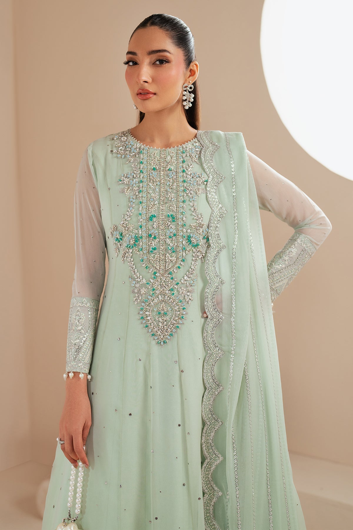 Alizeh | Handcrafted Eid Edit 25 | AF-HM-4035-Rimel - by - Libasekhas UK - Registered Vendor of : Alizeh - 100% Original Designer Dresss