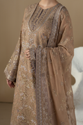 Lavish Premium | Purkashish Formals | Mauve Taupe - by Libasekhas UK - Registered Vendor of : Lavish Premium - 100% Original Designer Dress