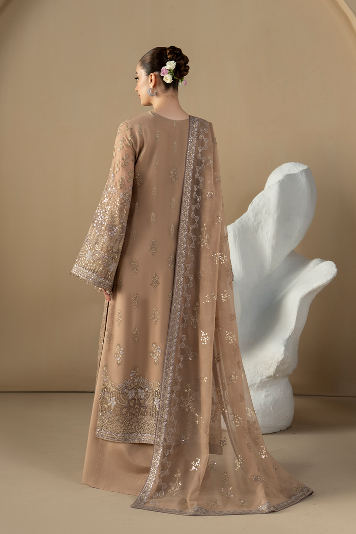 Lavish Premium | Purkashish Formals | Mauve Taupe - by Libasekhas UK - Registered Vendor of : Lavish Premium - 100% Original Designer Dress