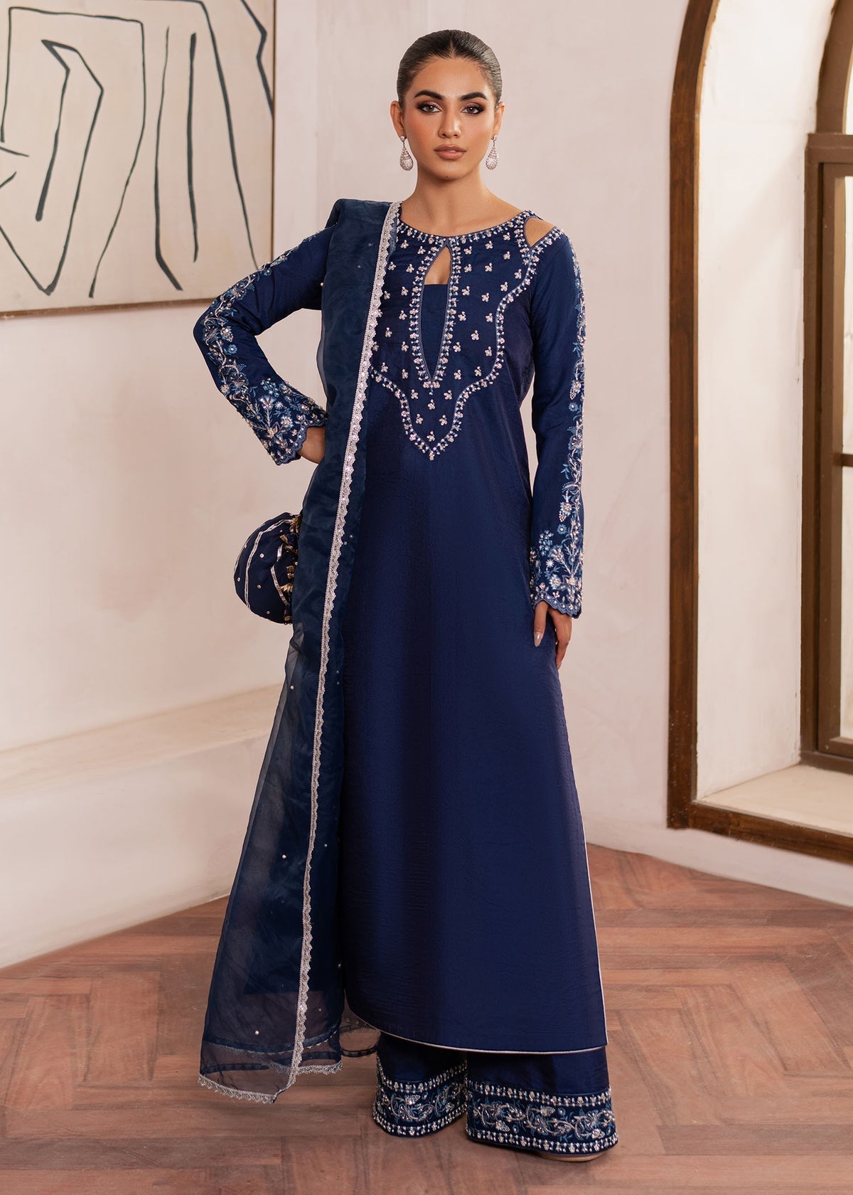 Dastoor | Rania Luxury Pret 25 | Celine - by - Libasekhas UK - Registered Vendor of : Dastoor - 100% Original Designer Dresss