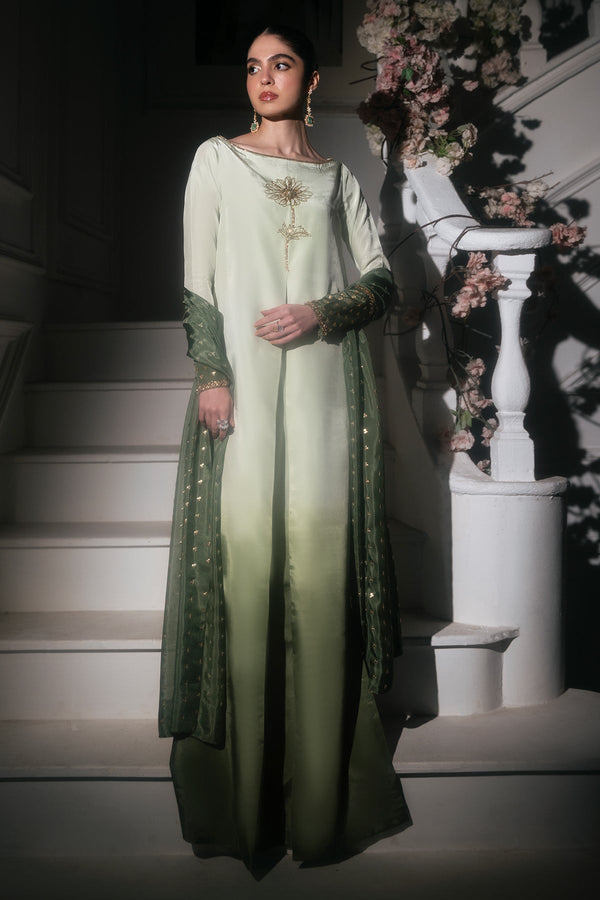 Mina Kashif | Emilie Formals | Floret - by - Libasekhas UK - Registered Vendor of : Mina Kashif - 100% Original Designer Dresss