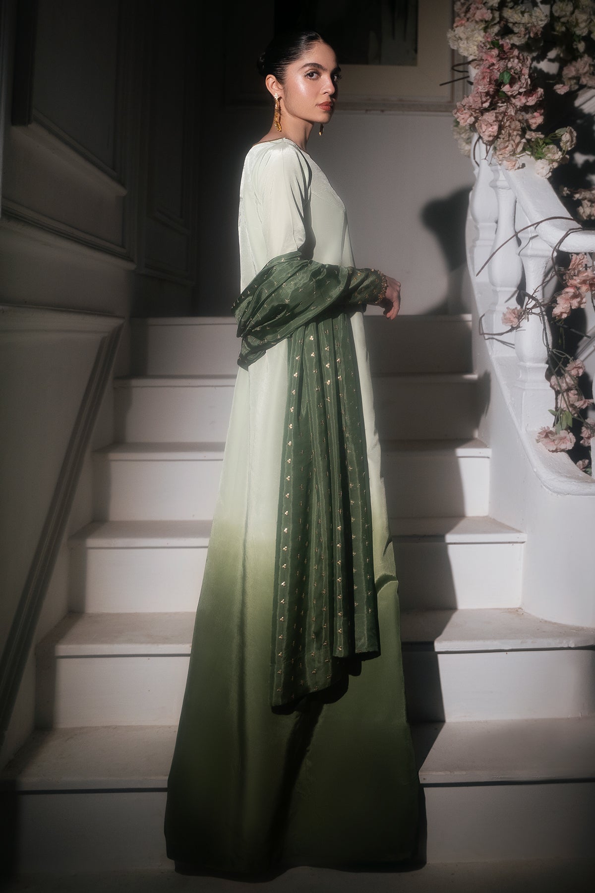 Mina Kashif | Emilie Formals | Floret - by - Libasekhas UK - Registered Vendor of : Mina Kashif - 100% Original Designer Dresss