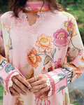 Roheenaz | Garden Veal Printed Lawn 25 |Wildflower fluff - by - Libasekhas UK - Registered Vendor of : Roheenaz - 100% Original Designer Dresss