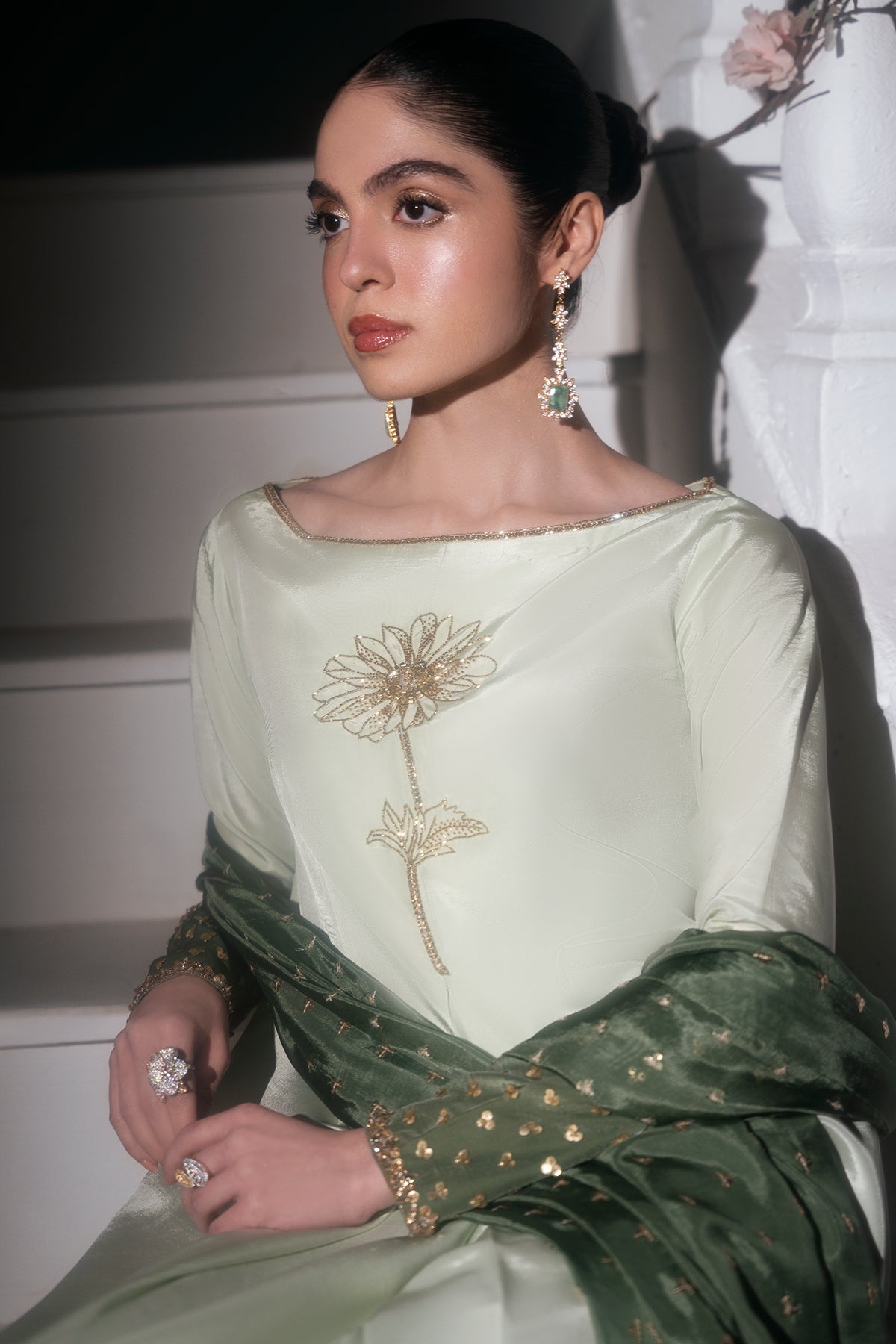 Mina Kashif | Emilie Formals | Floret - by - Libasekhas UK - Registered Vendor of : Mina Kashif - 100% Original Designer Dresss