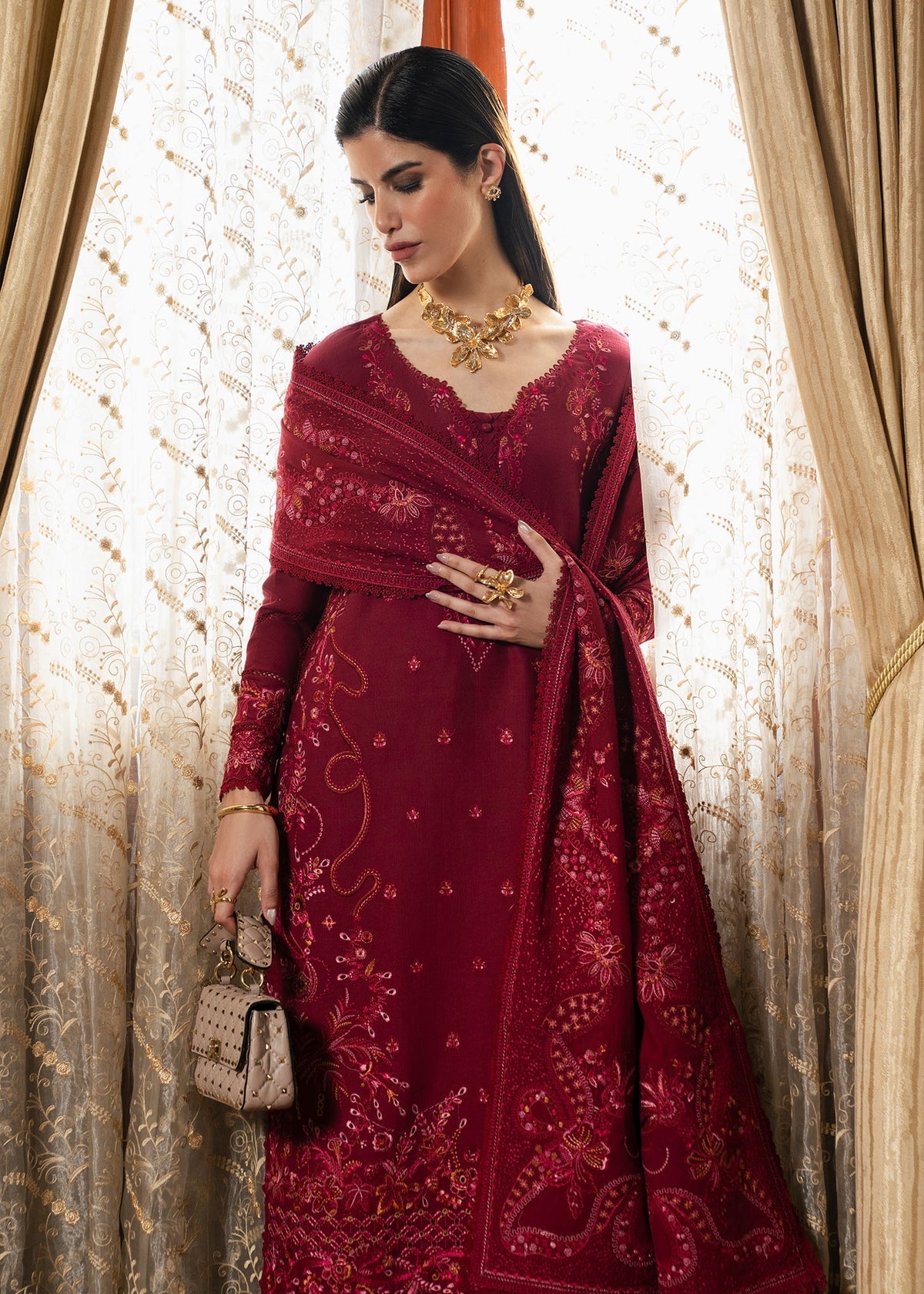 Kanwal Malik | Gulana Winter 25 | Gulerana - by Libasekhas UK - Registered Vendor of : Kanwal Malik - 100% Original Designer Dress