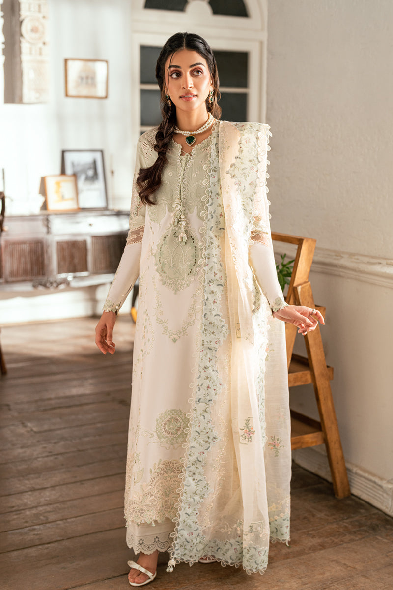 Qalamkar | Luxury Lawn Eid Edit | SB-10 Nadia - by - Libasekhas UK - Registered Vendor of : Qalamkar - 100% Original Designer Dresss