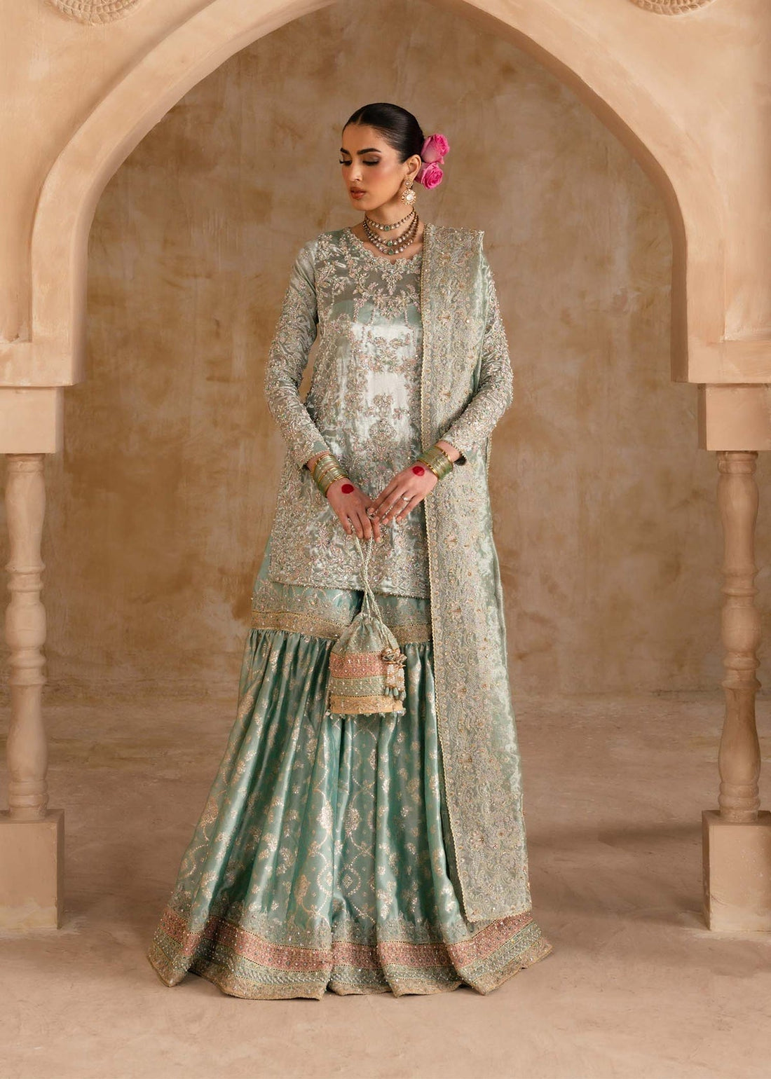 Kanwal Malik | Shehnai Luxury Pret 26 | Gulrukh - by Libasekhas UK - Registered Vendor of : Kanwal Malik - 100% Original Designer Dress