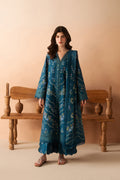 Afrozeh | The Haze 26 | Luem Teal - by Libasekhas UK - Registered Vendor of : Afrozeh - 100% Original Designer Dress