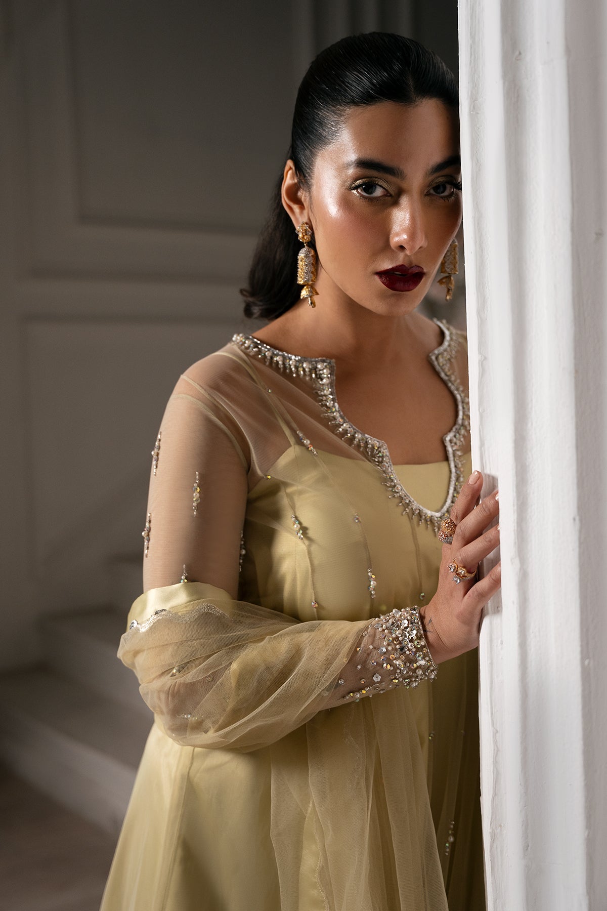 Mina Kashif | Emilie Formals | Julia - by Libasekhas UK - Registered Vendor of : Mina Kashif - 100% Original Designer Dress