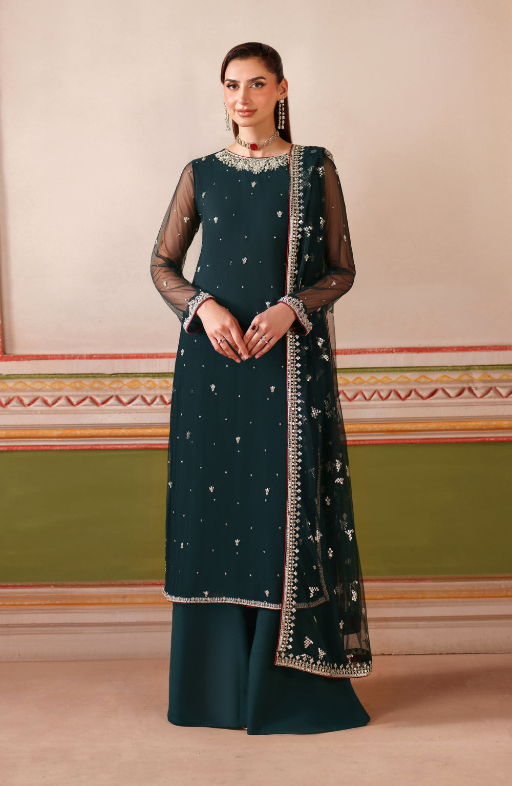 Zarif | Falesia Formals | UNST-HF-02 SHENAAR - by Libasekhas UK - Registered Vendor of : Zarif - 100% Original Designer Dress