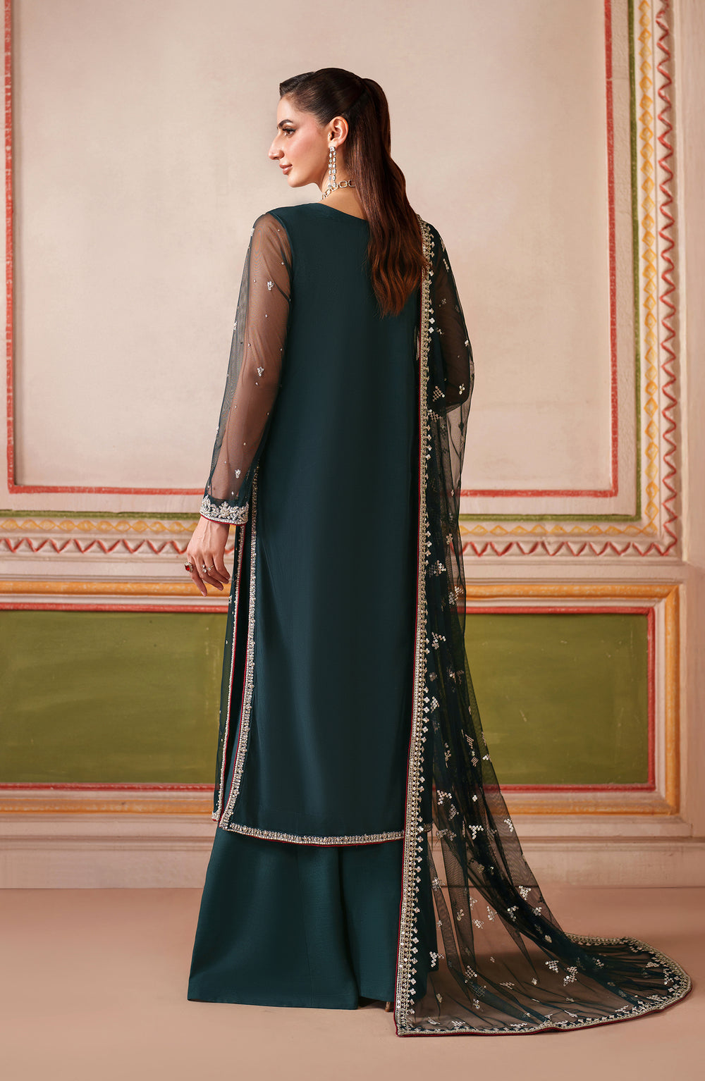 Zarif | Falesia Formals | UNST-HF-02 SHENAAR - by Libasekhas UK - Registered Vendor of : Zarif - 100% Original Designer Dress