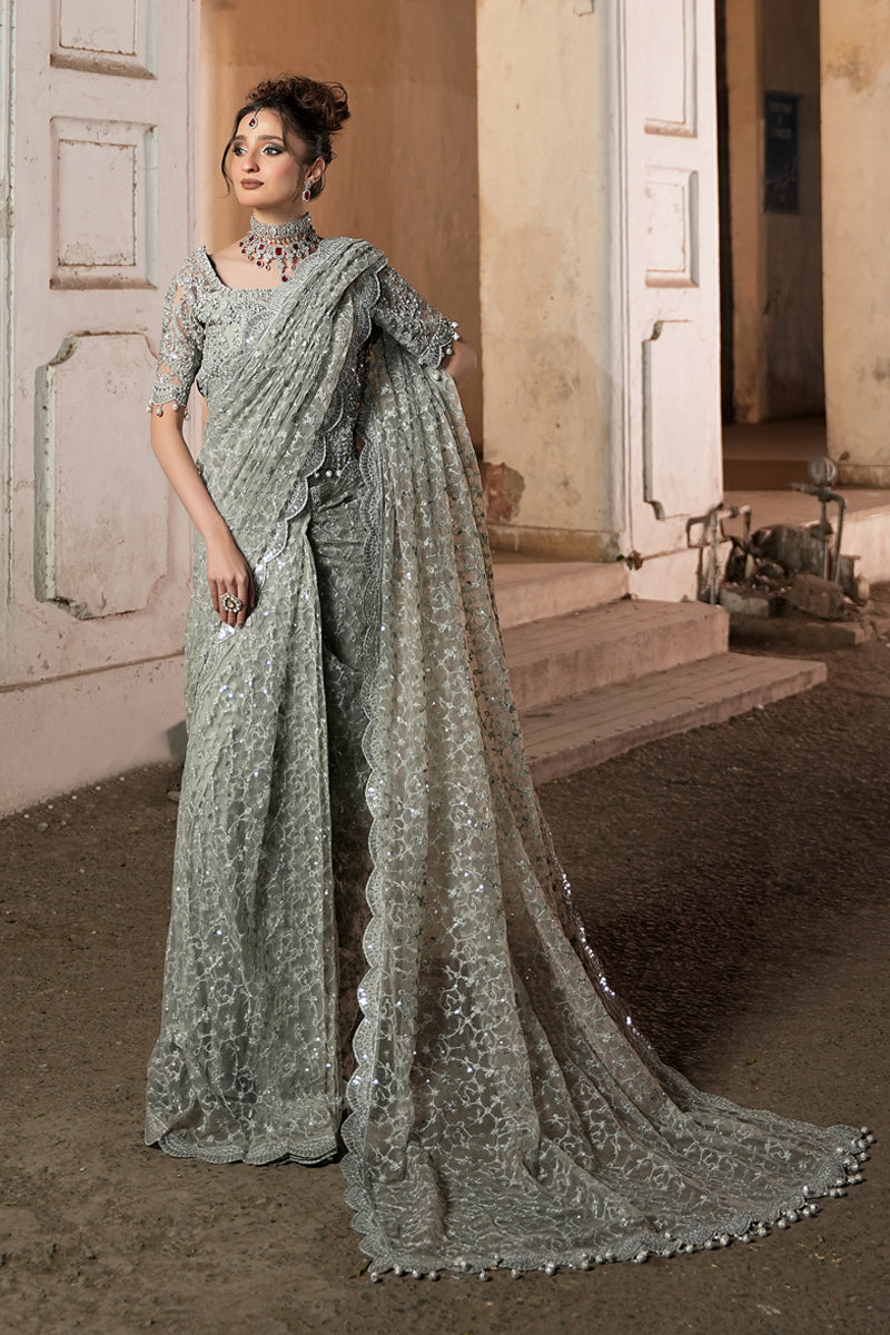 Maryams | Zeenat Luxury Formals | Graceful Embellishments - Z-04 - by - Libasekhas UK - Registered Vendor of : Maryams - 100% Original Designer Dresss