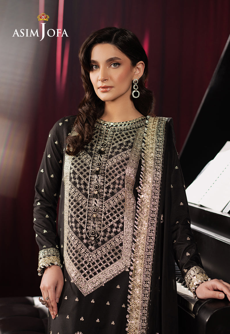 Asim Jofa | Premium Festive | AJPF-01 - by - Libasekhas UK - Registered Vendor of : Asim Jofa - 100% Original Designer Dresss