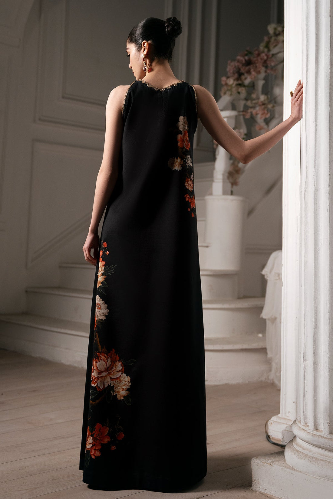 Mina Kashif | Emilie Formals | Koya (Black) - by Libasekhas UK - Registered Vendor of : Mina Kashif - 100% Original Designer Dress