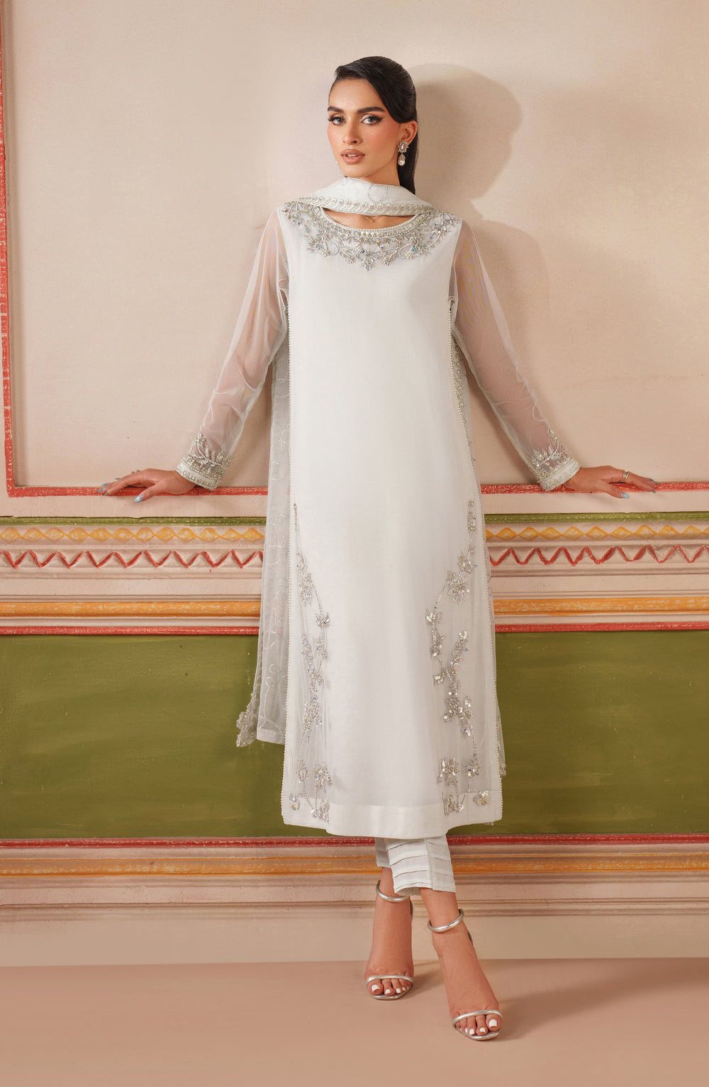 Zarif | Falesia Formals | UNST-HF-03 ROOMAY - by Libasekhas UK - Registered Vendor of : Zarif - 100% Original Designer Dress