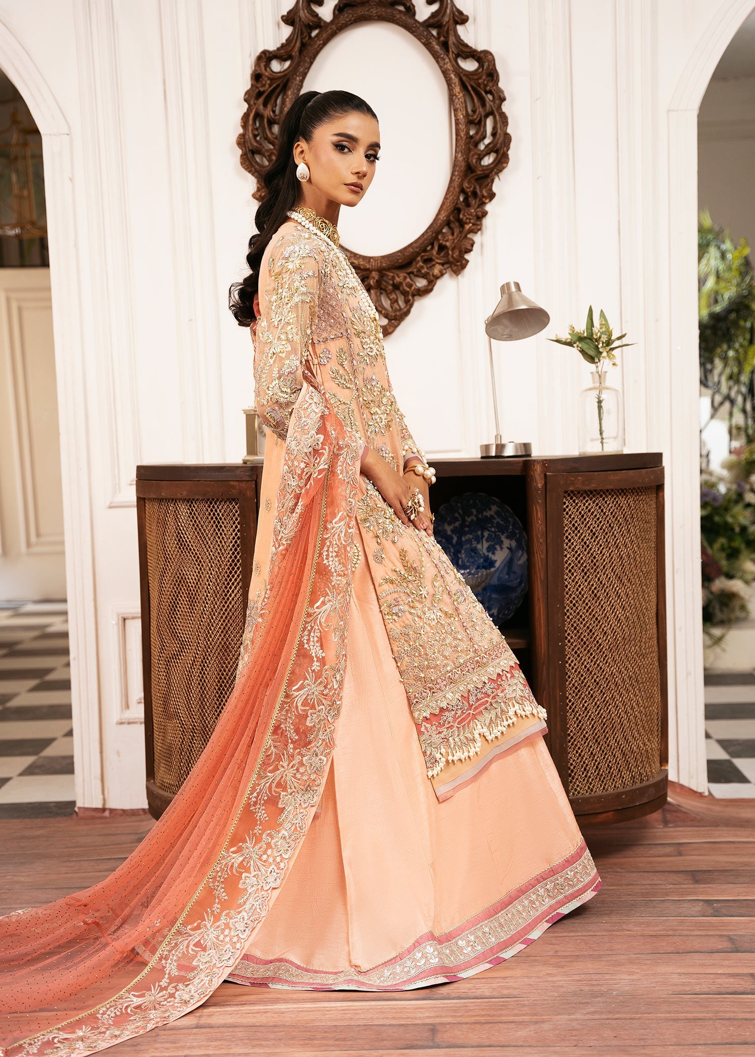 Inayat | Festive Formals |SUN-KISSED - by Libasekhas UK - Registered Vendor of : Inayat - 100% Original Designer Dress