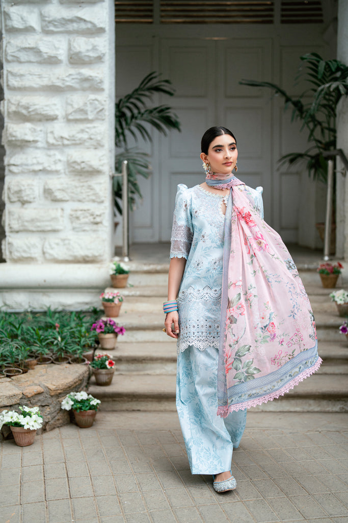 Florent | Eid Edits Luxury Lawn | FEE-7 - by - Libasekhas UK - Registered Vendor of : Florent - 100% Original Designer Dresss
