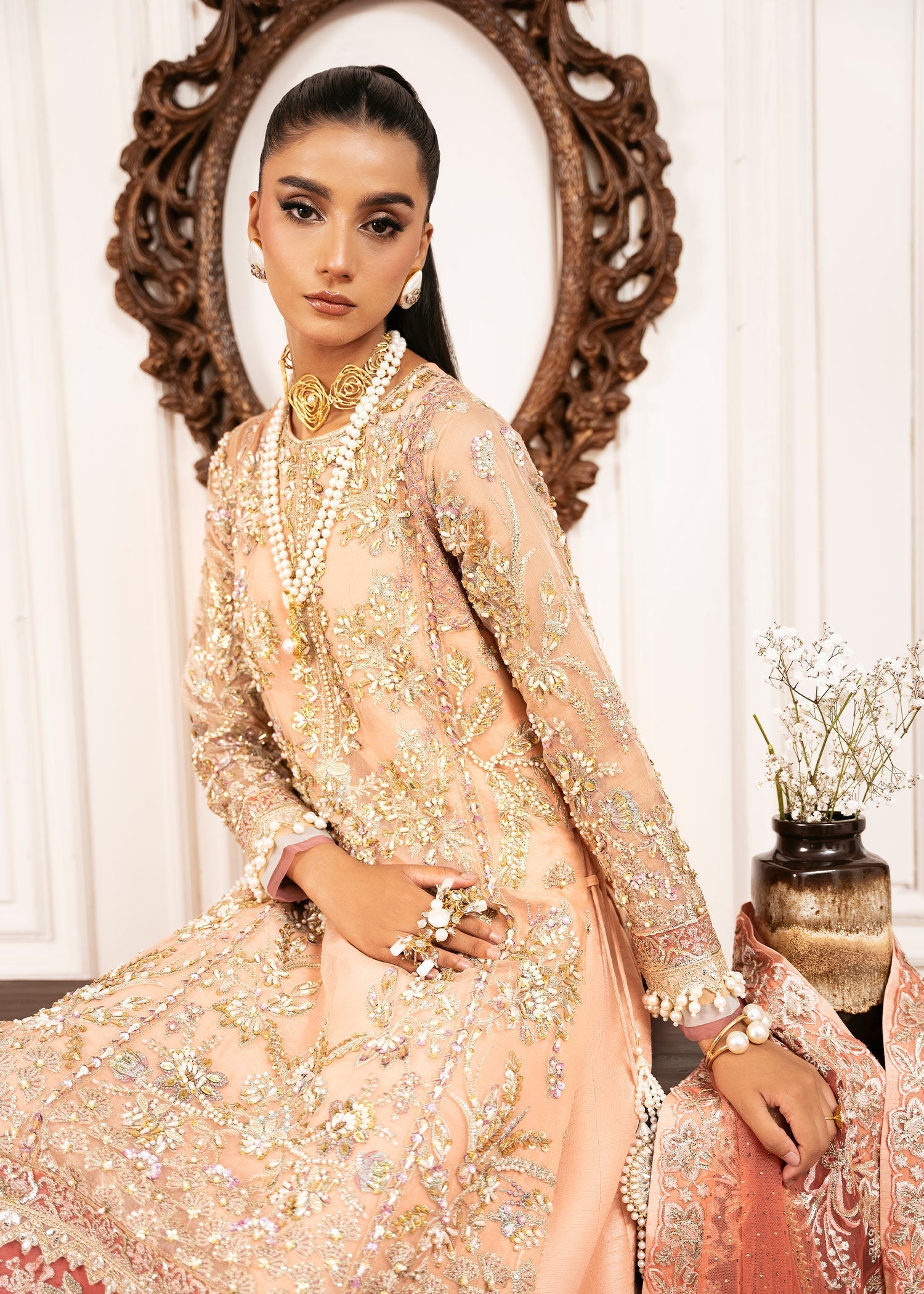 Inayat | Festive Formals |SUN-KISSED - by Libasekhas UK - Registered Vendor of : Inayat - 100% Original Designer Dress