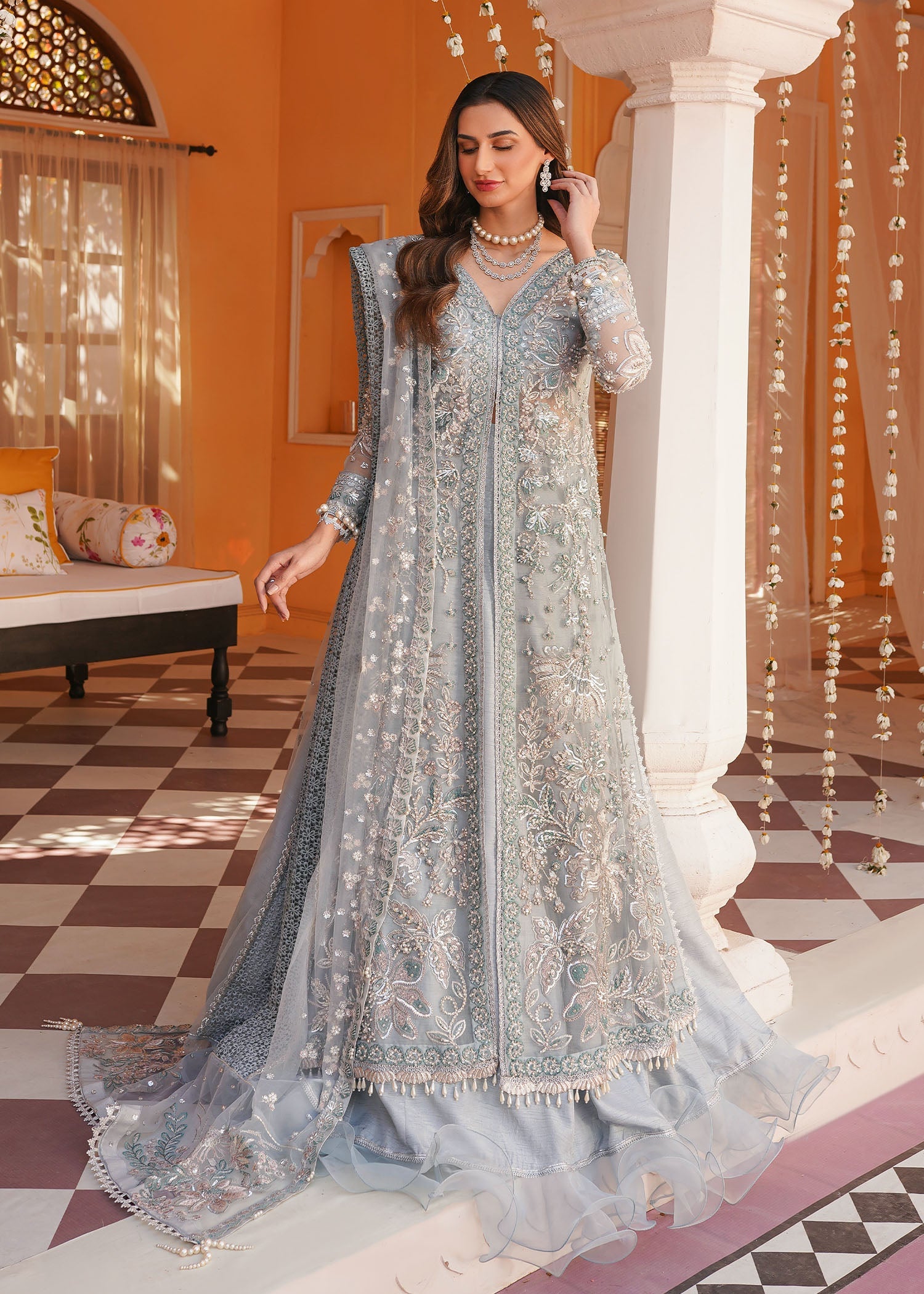 Mehak Yaqoob | Serene Vol 3 | Frost - by - Libasekhas UK - Registered Vendor of : Mehak Yaqoob - 100% Original Designer Dresss