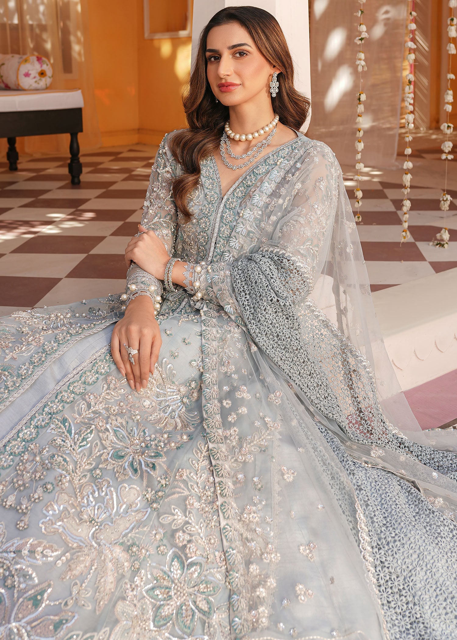 Mehak Yaqoob | Serene Vol 3 | Frost - by - Libasekhas UK - Registered Vendor of : Mehak Yaqoob - 100% Original Designer Dresss