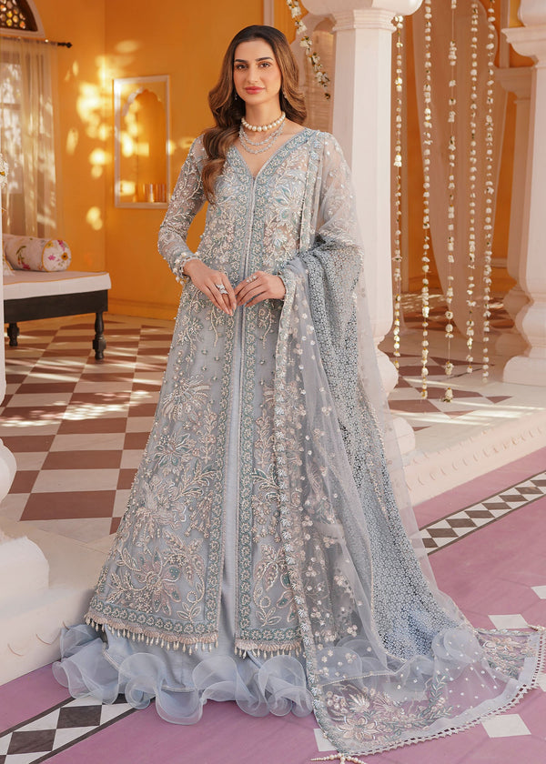 Mehak Yaqoob | Serene Vol 3 | Frost - by - Libasekhas UK - Registered Vendor of : Mehak Yaqoob - 100% Original Designer Dresss