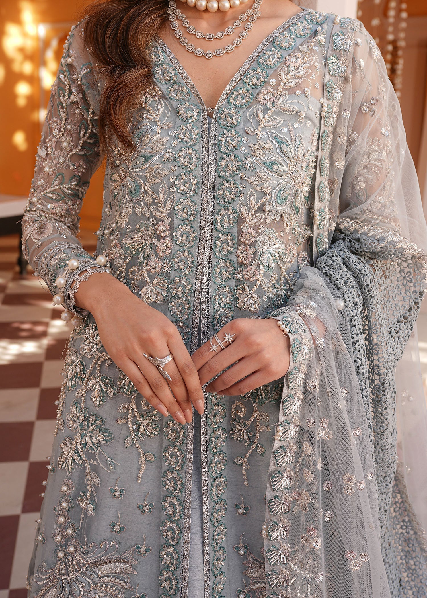 Mehak Yaqoob | Serene Vol 3 | Frost - by - Libasekhas UK - Registered Vendor of : Mehak Yaqoob - 100% Original Designer Dresss
