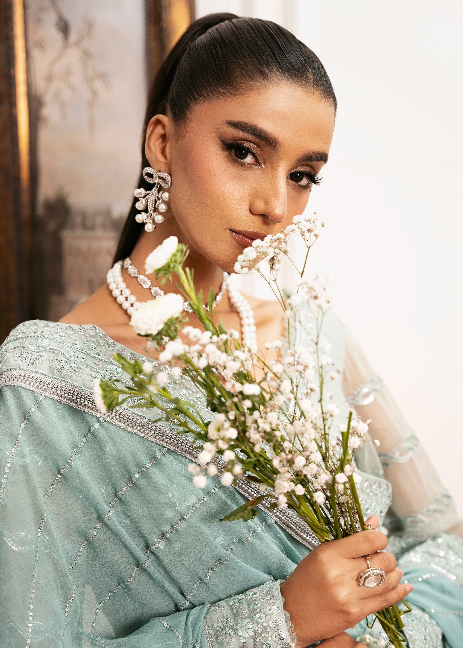Inayat | Festive Formals | EQUISITE-ROSE - by Libasekhas UK - Registered Vendor of : Inayat - 100% Original Designer Dress