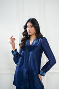 Wahaj M Khan | Lra Eid Collection 26 | Blue Lyra Sheesha - by Libasekhas UK - Registered Vendor of : Wahaj M Khan - 100% Original Designer Dress