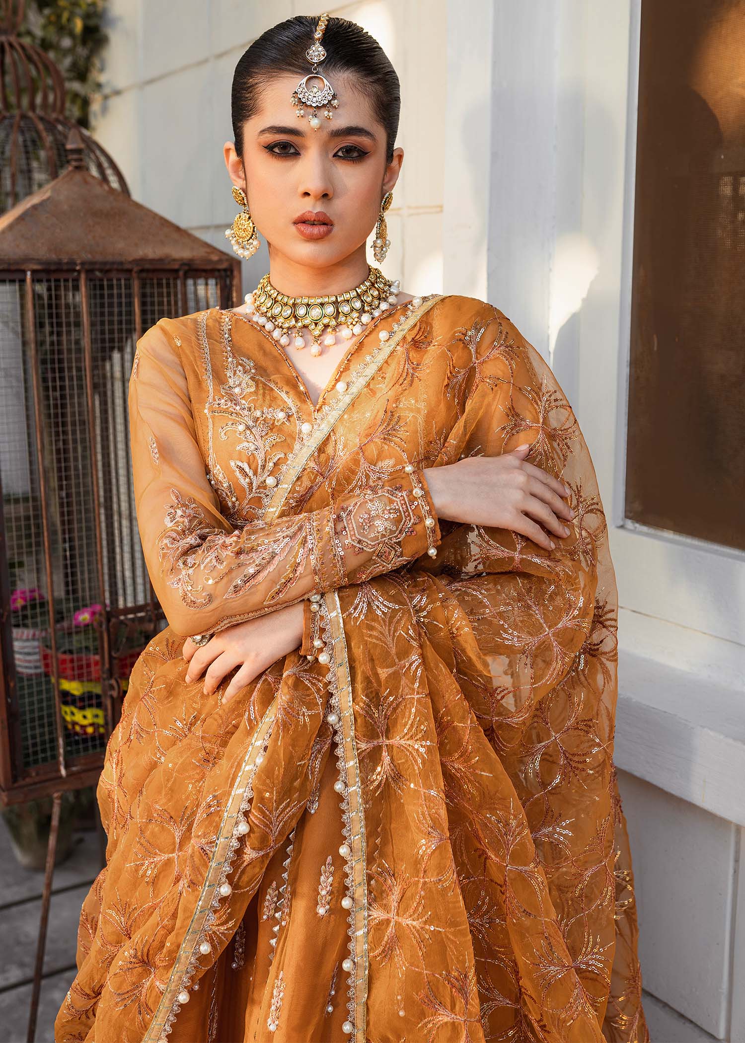 Shurooq | Zara Edit 24 | Dhoop Kinaray - by - Libasekhas UK - Registered Vendor of : Shurooq - 100% Original Designer Dresss