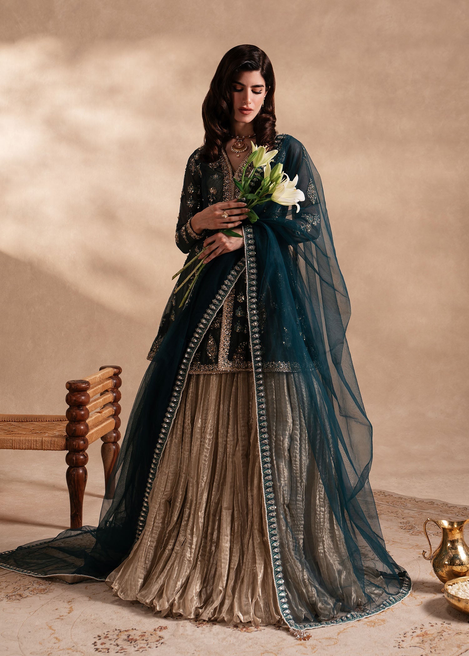 Sadaf Fawad Khan | Nafees Formals 25 | Nageenah - by - Libasekhas UK - Registered Vendor of : Sadaf Fawad Khan - 100% Original Designer Dresss