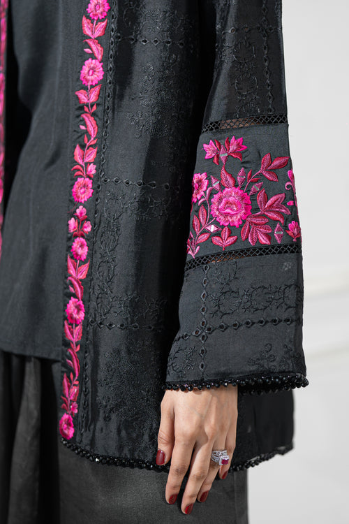 Wahaj M Khan | Lra Eid Collection 26 | Magenta Lyra JS - by Libasekhas UK - Registered Vendor of : Wahaj M Khan - 100% Original Designer Dress